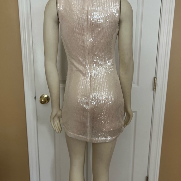 Princess Polly YUMIKO ROMPER CHAMPAGNE SPARKLE - Picture 11 of 13